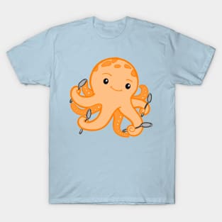 Spoonie Octopus (Orange) T-Shirt